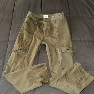 Women’s Hudson Jeans Olive Cargo‎ Pants size 27